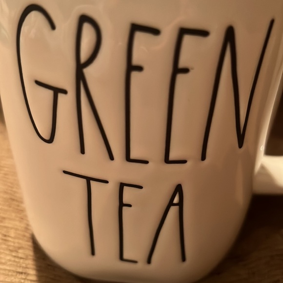 Brand New Rae Dunn GREEN TEA Mug - Picture 2 of 4
